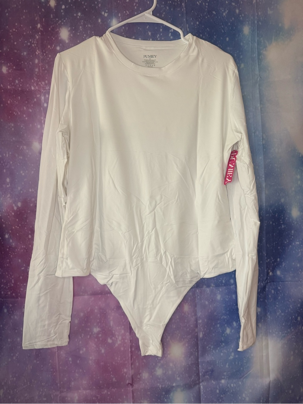 New Pumiey white long sleeve bodysuit 🛍